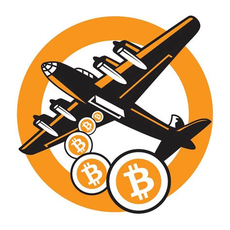 A canadair spilling bitcoins